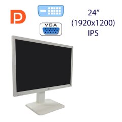 Монітор Б клас LG Flatron 24EB23PY / 24" (1920x1200) IPS / 1x DP, 1x DVI, 1x VGA, 2x Audio Ports, 1x USB Hub