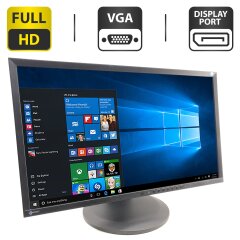 Монитор EIZO EV2336W / 23" (1920x1080) PLS / VGA, DVI, DisplayPort, USB-Hub / Встроенные колонки 2x 2W / VESA 100x100 + Кабель питания