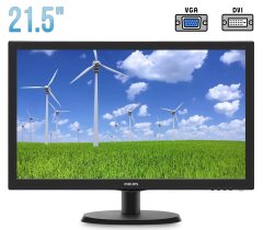 Монитор Philips 223S5L / 21.5" (1920x1080) TN / VGA, DVI / VESA 100x100