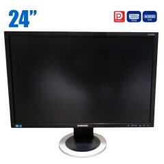 Монитор Samsung S24C650DW / 24" (1920x1200) AD-PLS / DisplayPort, DVI, VGA 
