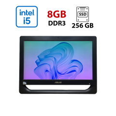 Моноблок Б-класс Asus ET2013IUKI / 20" (1600x900) TN / Intel Core i5-3550S (4 ядра по 3.0 - 3.7 GHz) / 8 GB DDR3 / 256 GB SSD / Intel HD Graphics 2000 / WebCam