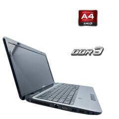 Ноутбук Б класс Toshiba Satellite L750 / 15.6" (1366x768) TN / AMD A4-3300M (2 ядра по 1.4 - 2.3 GHz) / 4 GB DDR3 / 320 GB HDD / AMD Radeon HD 6520G 1 GB