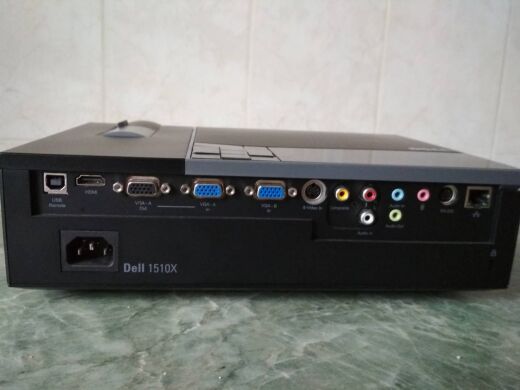 Проектор Dell 1510X / 3500 лм (ANSI) / 2200:1 / 1024x768 / 3:4