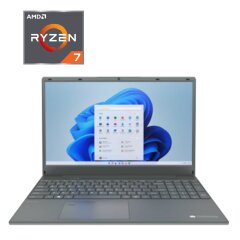 Ультрабук Gateway GWNR71517-BK / 15.6" (1920x1080) IPS / AMD Ryzen 7 3700U (4 (8) ядра по 2.3 - 4.0 GHz) / 16 GB DDR4 / 960 GB SSD / AMD Radeon RX Vega 10 Graphics / WebCam