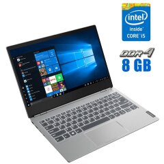 Ультрабук Lenovo ThinkBook 13s-IWL / 13.3" (1920x1080) IPS / Intel Core i5-8265U (4 (8) ядра по 1.6 - 3.9 GHz) / 8 GB DDR4 / 256 GB SSD / Intel UHD Graphics / WebCam
