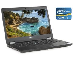 Ультрабук Б-клас Dell Latitude E5470 / 14" (1366x768) TN / Intel Core i5-6300U (2 (4) ядра по 2.4 - 3.0 GHz) / 8 GB DDR4 / 128 GB SSD / Intel HD Graphics 530 / WebCam / Win 10 Pro