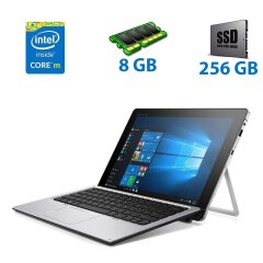 Нетбук-трансформер HP Elite x2 1012 G1 / 12.1" (1920x1080) IPS Touch / Intel Core m7-6Y75 (2 (4) ядра по 1.2 - 3.1 GHz) / 8 GB DDR3 / 512 GB SSD / Intel HD Graphics 515 / WebCam / USB 3.0 / Thunderbolt 3