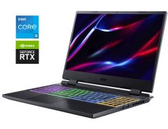 Игровой ноутбук Б-класс Acer Nitro 5 AN515-58 / 15.6" (1920x1080) IPS / Intel Core i5-12500H (12 (16) ядер по 3.3&nbsp;- 4.5&nbsp;GHz) / 16 GB DDR4 / 512 GB SSD / nVidia GeForce RTX 3050 Ti, 4 GB GDDR6, 128-bit / WebCam