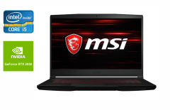 Игровой ноутбук MSI Thin GF63 / 15.6" (1920x1080) IPS / Intel Core i5-12450H (8 (12) ядер по 3.3 - 4.4 GHz) / 16 GB DDR4 / 512 GB SSD / nVidia GeForce RTX 2050, 4 GB GDDR6, 64-bit / WebCam / Windows 10