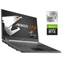 Игровой ноутбук Gigabyte Aorus 17G XC / 17.3" (1920x1080) IPS / Intel Core i7-10870H (8 (16) ядер по 2.2 - 5.0 GHz) / 32 GB DDR4 / 512 GB SSD NVMe / nVidia GeForce RTX 3070, 8 GB GDDR6, 256-bit / WebCam