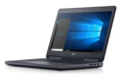 Ноутбук-трансформер Dell Precision 7510 Black / 15.6" (1920x1080) IPS LED / Intel Core i5-6300HQ (4 ядра по 2.3 - 3.2 GHz) / 8 GB DDR4 / 250 GB SSD + 1000 GB HDD / nVidia Quadro M1000M, 2 GB GDDR5, 128-bit