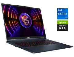 Игровой ноутбук MSI Stealth 16 Studio A13VG / 16" (1920x1080) IPS / Intel Core i7-13620H (10 (16) ядер по 3.6 - 4.9 GHz) / 32 GB DDR4 / 1000 GB SSD / nVidia GeForce RTX 4070, 8 GB GDDR6, 128-bit / WebCam