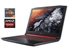 Игровой ноутбук Acer Nitro 5 AN515-42 / 15.6" (1920x1080) IPS / AMD Ryzen 5 2500U (4 (8) ядра по 2.0 - 3.6 GHz) / 16 GB DDR4 / 256 GB SSD M.2 + 1000 GB HDD / AMD Radeon RX 560X, 4 GB GDDR5, 128-bit / WebCam