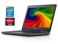 Мобильная рабочая станция Dell Precision 7520 / 15.6" (1920x1080) TN / Intel Core i7-6820HQ (4 (8) ядра по 2.7 - 3.6 GHz) / 32 GB DDR4 / 512 GB SSD M.2 / AMD Radeon R9 M375X, 2 GB GDDR5, 128-bit / WebCam