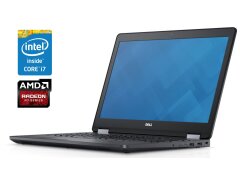 Игровой ноутбук Б-класс Dell Latitude 5570 / 15.6" (1920x1080) IPS / Intel Core i7-6820HQ (4 (8) ядра по 2.7 - 3.6 GHz) / 16 GB DDR4 / 512 GB SSD / AMD Radeon R7 M370, 2 GB GDDR5, 128-bit / WebCam