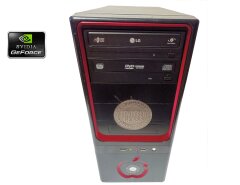 Игровой ПК Asrock N68-VS3 Tower / AMD Phenom II X4 B95 (4 ядра по 3.0 GHz) / 4 GB DDR3 / 320 GB HDD / nVidia GeForce 9500 GT, 1 GB GDDR3, 128-bit / DVD-RW
