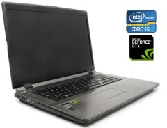 Игровой ноутбук Clevo W370ST / 17.3" (1920x1080) IPS / Intel Core i5-3210M (2 (4) ядра по 2.5 - 3.1 GHz) / 8 GB DDR3 / 512 GB SSD / nVidia GeForce GTX 660M, 2 GB GDDR5, 128-bit / WebCam / DVD-ROM / Win 10