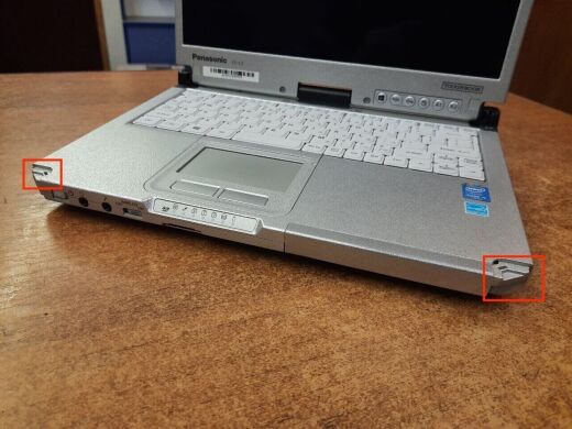 Защищенный ноутбук-трансформер Б-класс Panasonic CF-C2 / 12.5" (1366&times;768) IPS Touch / Intel Core i5-3427U (2 (4) ядра по 1.8 - 2.8 GHz) / 4 GB DDR3 / 120 GB SSD / Intel HD Graphics 4000 / 4G Modem / HDMI