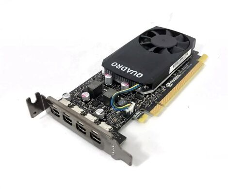 Дискретная видеокарта nVidia Quadro P620, 2 GB GDDR5, 128-bit / 4x miniDisplayPort / SFF