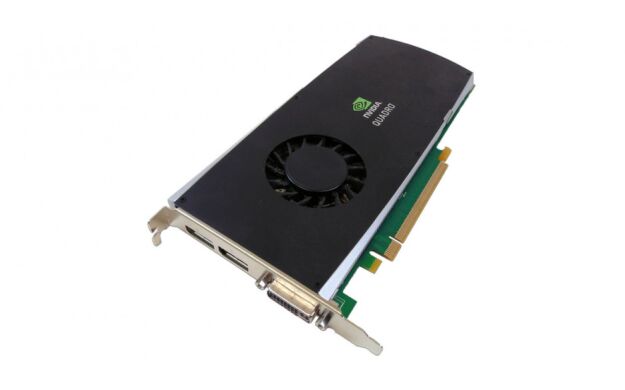 Дискретная видеокарта nVidia Quadro FX3800 1024 MB GDDR3 (256bit) (DVI, 2xDisplayPort) 