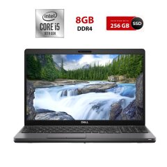 Ультрабук Dell Latitude 3410 / 14" (1920x1080) IPS / Intel Core i5-10210U (4 (8) ядра по 1.6 - 4.2 GHz) / 8 GB DDR4 / 256 GB SSD / Intel UHD Graphics / WebCam / USB 3.2 / HDMI
