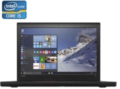 Ноутбук Lenovo ThinkPad T560 / 15.6" (1920x1080) IPS / Intel Core i5-6300U (2 (4) ядра по 2.4 - 3.0 GHz) / 16 GB DDR3 / 256 GB SSD / Intel HD Graphics 520 / WebCam / Дві АКБ