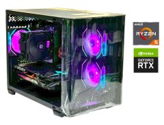 Игровой ПК MSI Pro Tower / AMD Ryzen 5 8400F (6 (12) ядер по 4.2 - 4.7 GHz) / 32 GB DDR5 / 512 GB SSD / nVidia GeForce RTX 3060, 12 GB GDDR6, 192-bit / 600W / Win 11