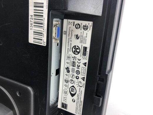 Монитор HP LE2201w / 22" (1680x1050) TN / VGA Монитор HP LE2201w / 22" (1680x1050) TN / VGA