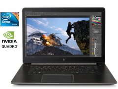 Мобильная рабочая станция HP ZBook Studio G4 / 15.6" (1920x1080) IPS / Intel Xeon E3-1505M v6 (4 (8) ядра по 3.0 - 4.0 GHz) / 16 GB DDR4 / 512 GB SSD / nVidia Quadro M1200, 4 GB GDDR5, 128-bit / WebCam