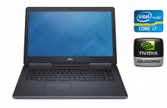 Мобильная рабочая станция Dell Precision 7710 / 17.3" (1920x1080) IPS / Intel Core i7-6820HQ (4 (8) ядра по 2.7 - 3.6 GHz) / 16 GB DDR4 / 512 GB SSD / nVidia Quadro M4000M, 4 GB GDDR5, 256-bit / WebCam / HDMI