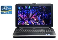 Ноутбук А-класс Dell Latitude E5530 / 15.6" (1366x768) TN / Intel Core i5-3230M (2 (4) ядра по 2.6 - 3.2 GHz) / 8 GB DDR3 / 240 GB SSD / Intel HD Graphics 4000 / WebCam / DVD-RW