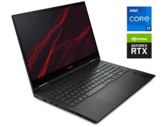 Игровой ноутбук Б-класс HP Omen 15-ek1075cl / 15.6" (1920x1080) IPS / Intel Core i7-11800H (8 (16) ядер по 2.3 - 4.6 GHz) / 16 GB DDR4 / 1000 GB SSD NVMe / nVidia GeForce RTX 3070, 8 GB GDDR6, 256-bit / WebCam