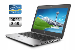 Нетбук HP EliteBook 820 G3 / 12.5" (1920x1080) IPS / Intel Core i5-6300U (2 (4) ядра по 2.4 - 3.0 GHz) / 8 GB DDR4 / 240 GB SSD / Intel HD Graphics 520 / WebCam / TouchID / Windows 10