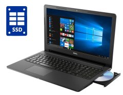Ноутбук Dell Inspiron 15-3567 / 15.6" (1366x768) TN / Intel Core i3-7100U (2 (4) ядра по 2.4 GHz) / 8 GB DDR4 / 480 GB SSD / Intel HD Graphics 620 / WebCam / DVD-ROM / Win 10 Home