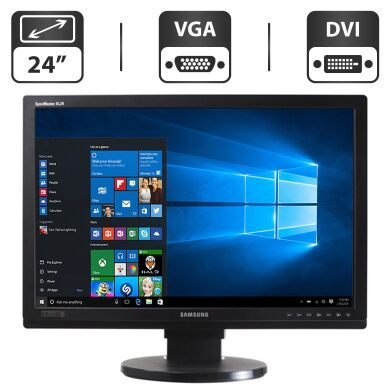 Монітор Samsung XL24 / 24" (1920x1200) TN / DVI / VESA 200x100 + Кабель живлення Монітор Samsung XL24 / 24" (1920x1200) TN / DVI / VESA 200x100 + Кабель живлення