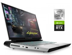 Ігровий ноутбук Dell Alienware Area 51M R2 / 17.3" (1920x1080) IPS / Intel Core i7-10700 (8 (16) ядер по 2.9 - 4.8 GHz) / 16 GB DDR4 / 512 GB SSD NVMe / nVidia GeForce RTX 2070 Super, 8 GB GDDR6, 256-bit / WebCam