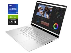 Игровой ультрабук Б-класс HP Envy 16-h1001nr / 16" (2560x1600) IPS Touch / Intel Core i9-13900H (14 (20) ядер по 2.6 - 5.4 GHz) / 32 GB DDR5 / 1000 GB SSD NVMe / nVidia GeForce RTX 4060, 8 GB GDDR6, 128-bit / WebCam
