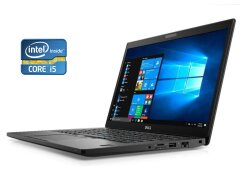 Ультрабук Б-класс Dell Latitude 7480 / 14" (1920x1080) TN / Intel Core i5-7300U (2 (4) ядра по 2.6 - 3.5 GHz) / 8 GB DDR4 / 120 GB SSD / Intel HD Graphics 620 / WebCam