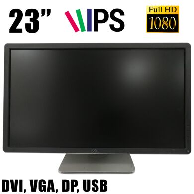 Dell P2314HC / 23" / 1920х1080 (16:9) WLED IPS / DVI, VGA, DP, USB Hub