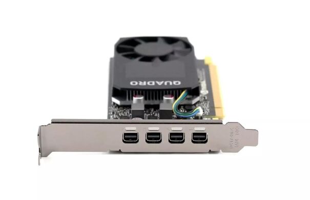 Дискретная видеокарта nVidia Quadro P620, 2 GB GDDR5, 128-bit / 4x miniDisplayPort 