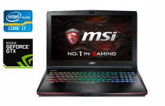 Игровой ноутбук MSI GE62VR 6RF / 15.6" (1920x1080) IPS / Intel Core i7-6700HQ (4 (8) ядра по 2.6 - 3.5 GHz) / 16 GB DDR4 / 512 GB SSD / nVidia GeForce GTX 1060, 6 GB GDDR5, 192-bit / WebCam / HDMI