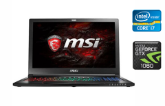 Игровой ноутбук MSI MS-16K2 / 15.6" (1920x1080) TN / Intel Core i7-7700HQ (4 (8) ядра по 2.8 - 3.8 GHz) / 16 GB DDR4 / 512 GB SSD / nVidia GeForce GTX 1060, 6 GB GDDR5, 192-bit / WebCam / HDMI