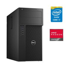 Ігровий ПК Dell Precision 3620 Tower / Intel Core i7-6700 (4 (8) ядра по 3.4 - 4.0 GHz) / 16 GB DDR4 / 256 GB SSD M.2 / AMD Radeon R7 350X, 4 GB GDDR3, 128-bit