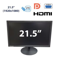 Lenovo T2224pD / 21.5" (1920x1080) WVA LED / DP, HDMI, VGA, Audio Port, USB Hub