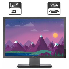 Монитор Dell UltraSharp 2209WAf / 22" (1680x1050) TN / USB, VGA, DVI / VESA 100x100 + Кабели (VGA, DVI на выбор) и питания&nbsp;в комплекте