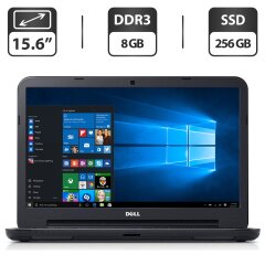 Ноутбук Dell Latitude 3540 / 15.6" (1366x768) TN / Intel Core i5-4210U (2 (4) ядра по 1.7 - 2.7 GHz) / 8 GB DDR3 / 256 GB SSD / Intel HD Graphics 4400 / WebCam / DVD-ROM + Беспроводная мышка