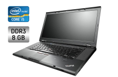 Ноутбук Lenovo Thinkpad T530 / 15.6" (1366x768) TN / Intel Core i5-4210U (2 (4) ядра по 1.7 - 2.7 GHz) / 8 GB DDR3 / 128 GB SSD / Intel HD Graphics 4400 / WebCam / Fingerprint