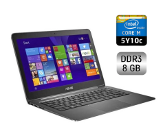Ультрабук Asus UX305FA / 13.3" (1920x1080) IPS / Intel Core M-5Y10c (2 (4) ядра по 0.8 - 2.0 GHz) / 8 GB DDR3 / 240 GB SSD / Intel HD Graphics 5300 / WebCam / Windows 10