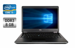 Ультрабук Dell Latitude E7240 / 12.5" (1366x768) TN / Intel Core i5-4310U (2 (4) ядра по 2.0 - 3.0 GHz) / 8 GB DDR3 / 256 GB SSD / Intel HD Graphics 4400 / WebCam / Windows 10
