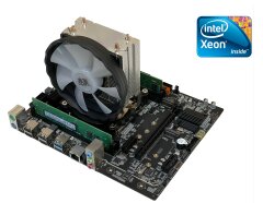 Комплект: Материнская плата X99-V202 + Intel Xeon E5-2650 v4 (12 (24) ядер по 2.2 - 2.9 GHz) + 16 GB DDR4 + Кулер SNOWMAN X200